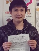 高松市にお住まいの３０代の男性